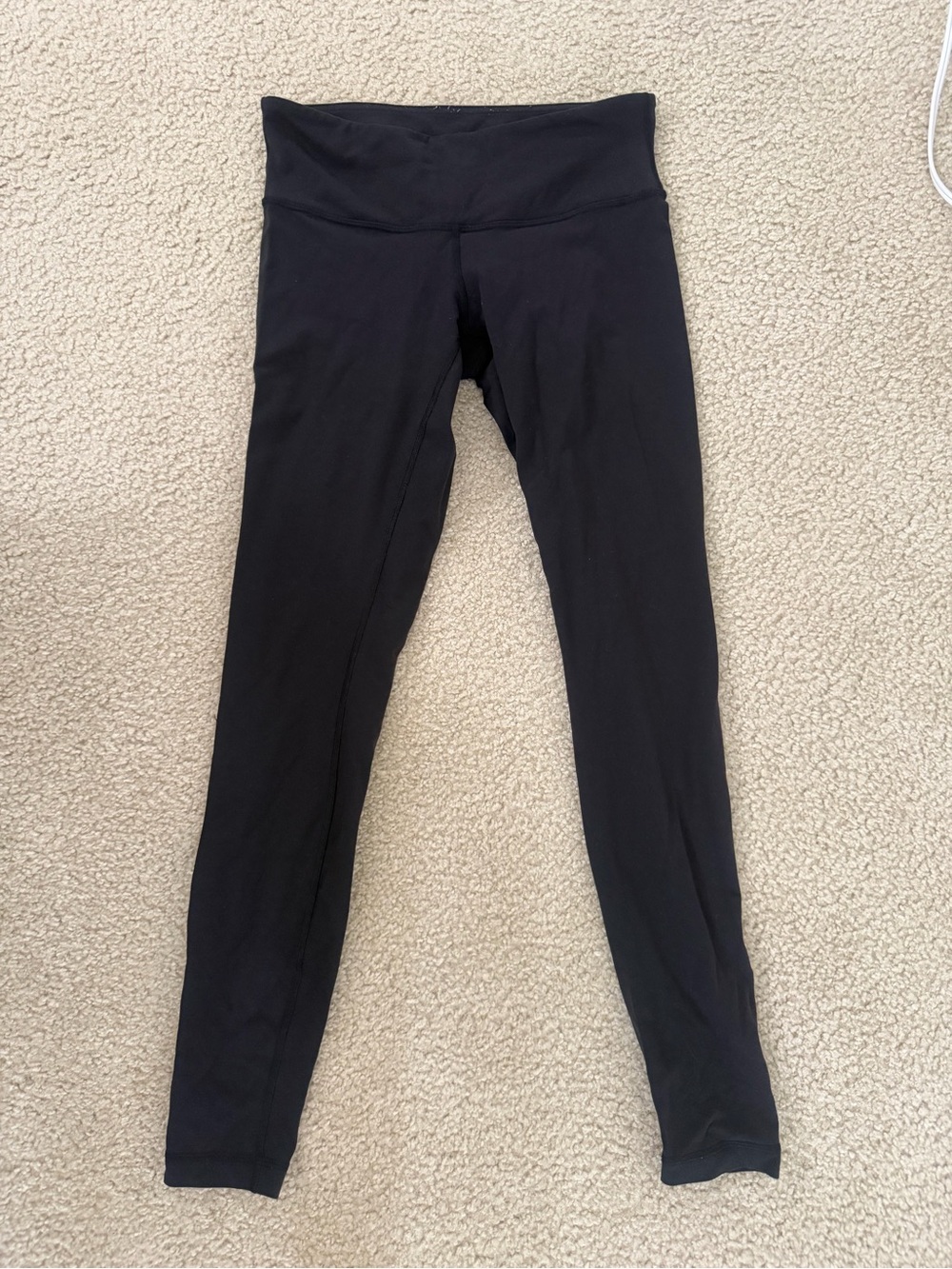 lululemon  Black Workout Leggings low rise size 6